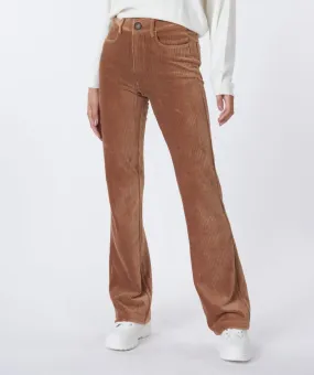 Flare Rib Corduroy Trousers