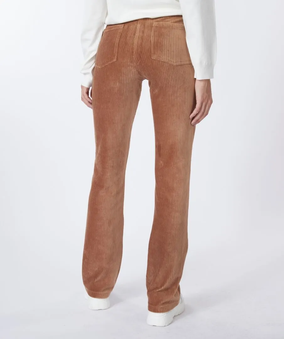 Flare Rib Corduroy Trousers