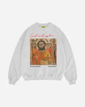 GOD IS EVERYWHERE 'GALLERY' ICON CREW (WHITE)