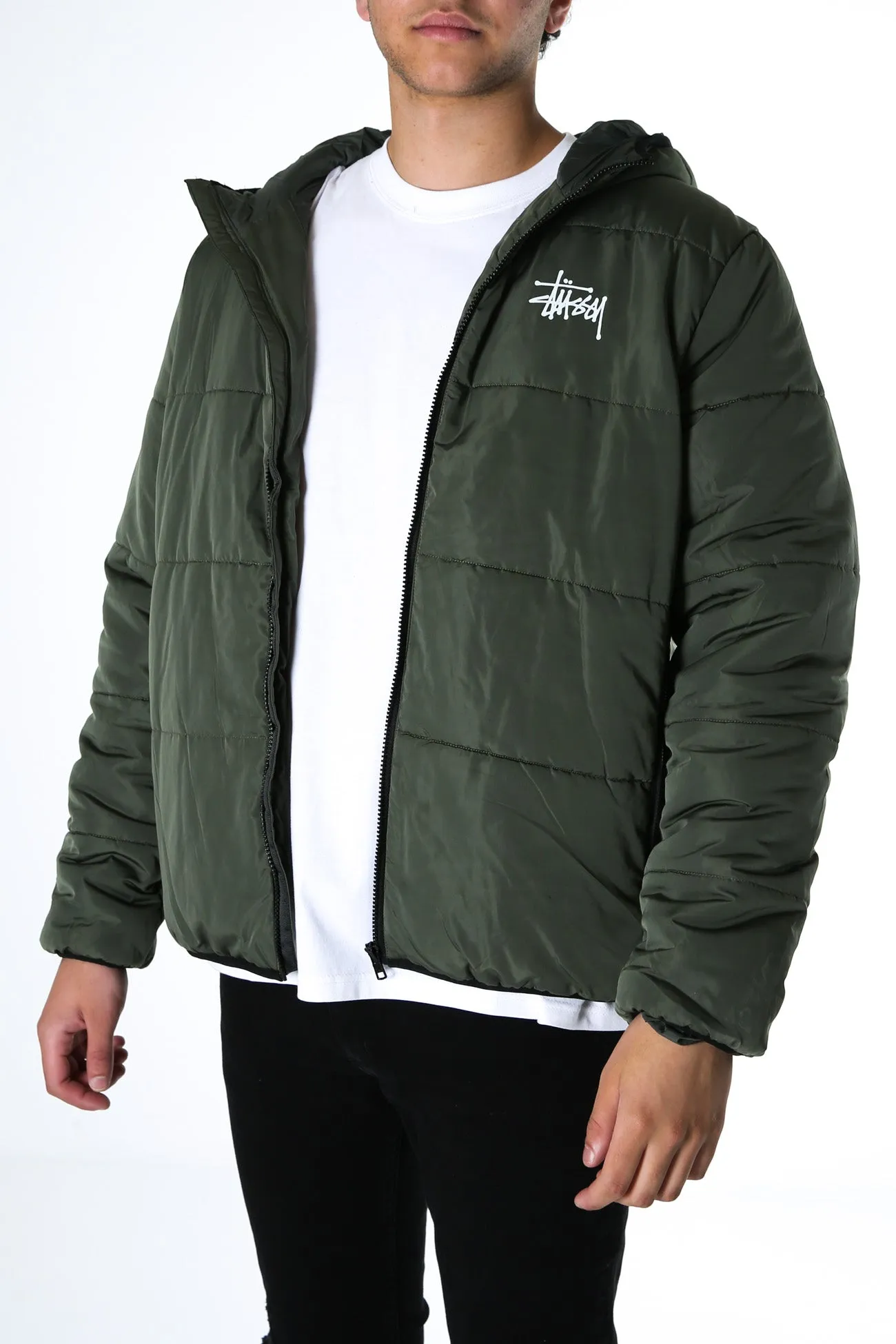 Graffiti Lightweight Puffa Flight Green