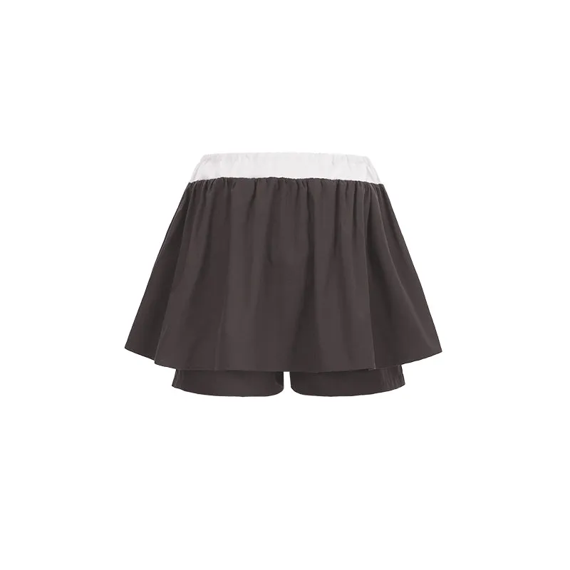 Gray Air Bud Skirt-pants