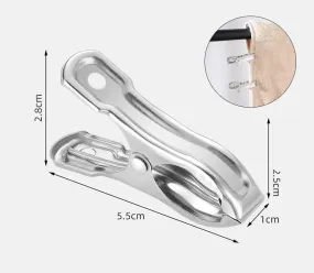 Guangkai Stainless Steel Clip Drying Clothes Clip Spring Drying Socks Clothes Windproof Clip Big Clip Drying Quilt Clip Manufacturer