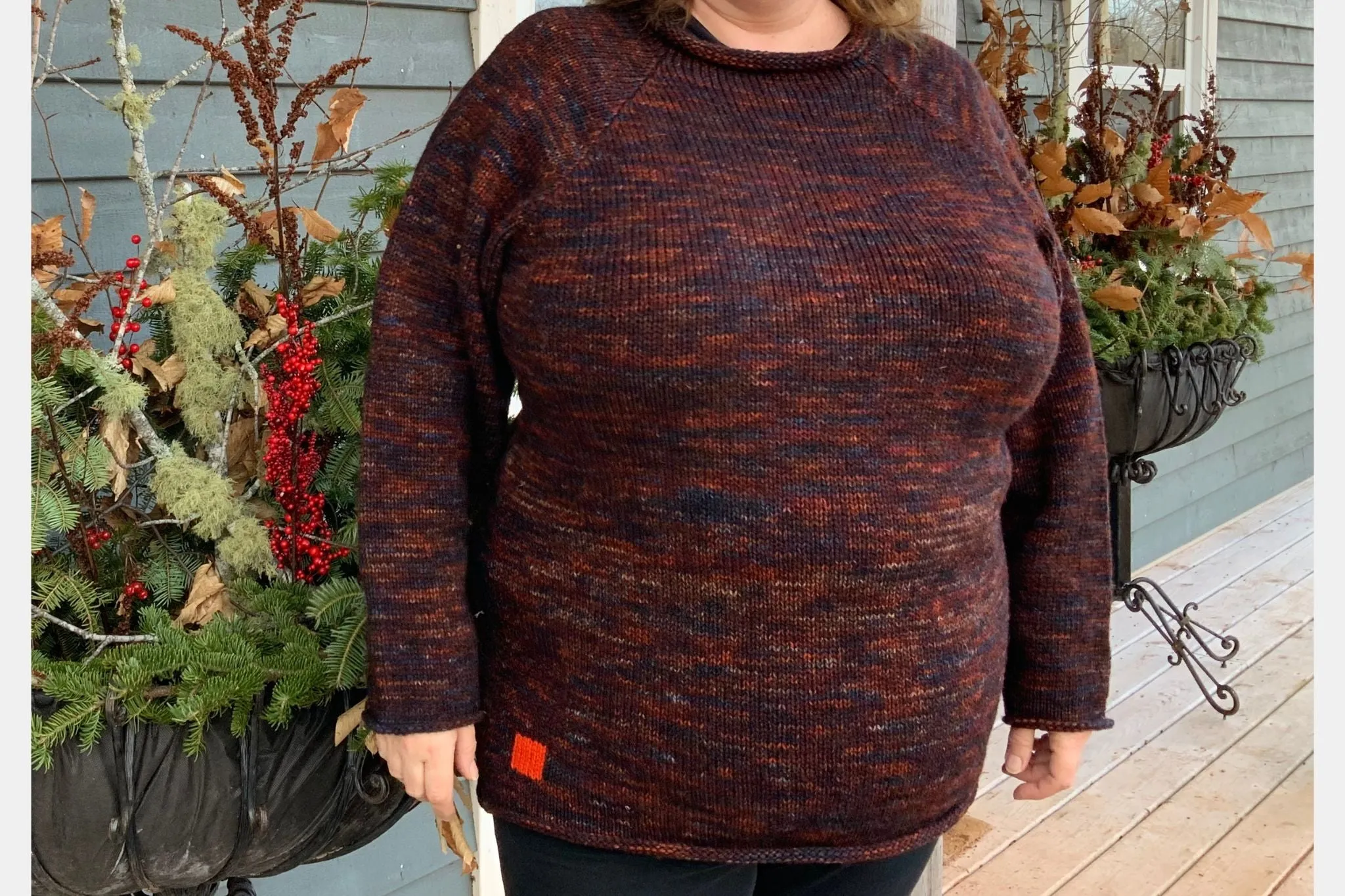 Hand Made Sweater Bramble L-XL