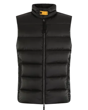 Heren Jeordie Down Vest Zwart