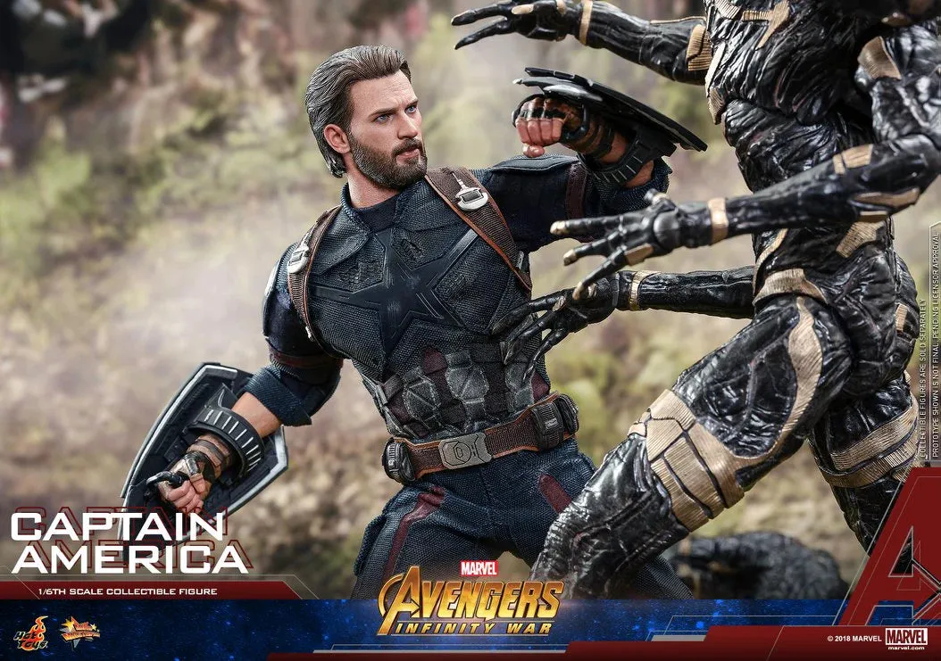 HOT TOYS AVENGERS MARVEL : INFINITY WAR CAPTAIN AMERICA 1/6 MMS480