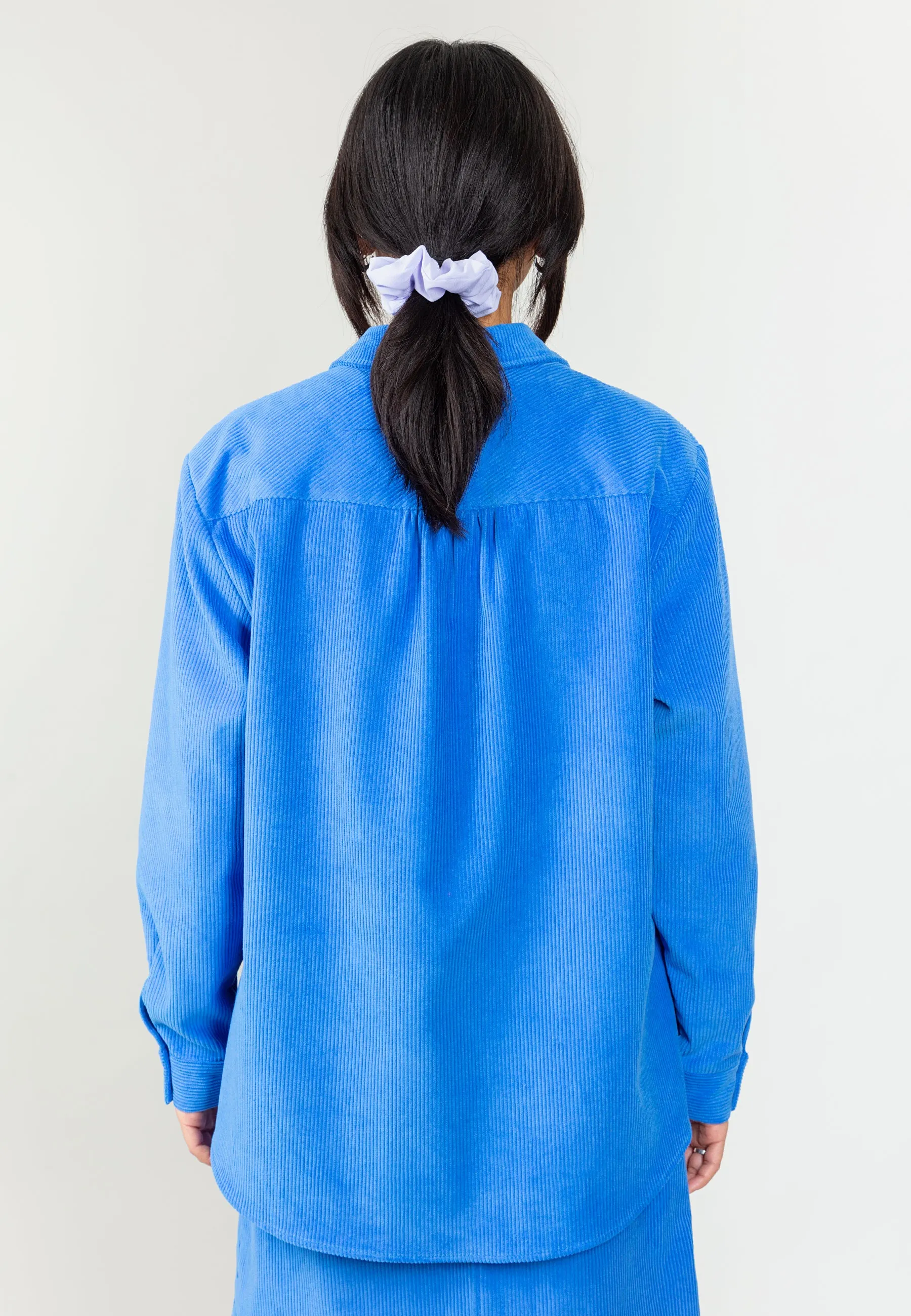 Jemima Corduroy Shirt Blue