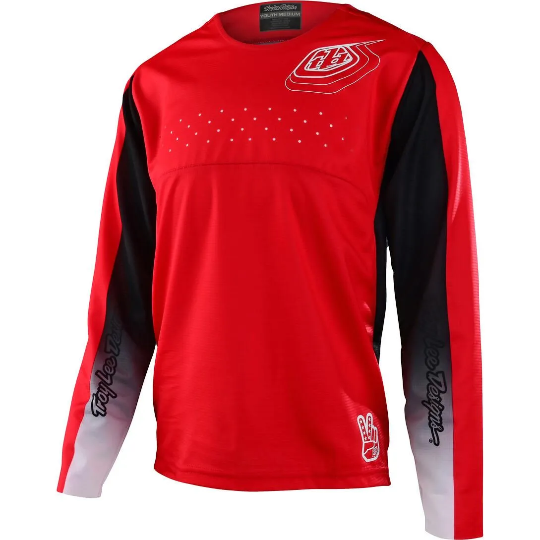 Jersey MTB Troy Lee Designs Sprint Richter Race LS Enfants