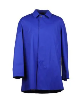 Jil Sander Man Overcoat Blue 40 suit