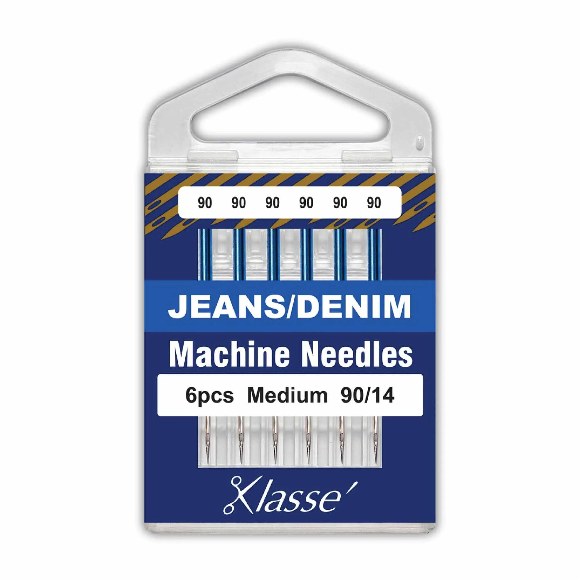 Klasse Sewing Machine Needles Assorted Sizes Universal Denim Stretch Leather