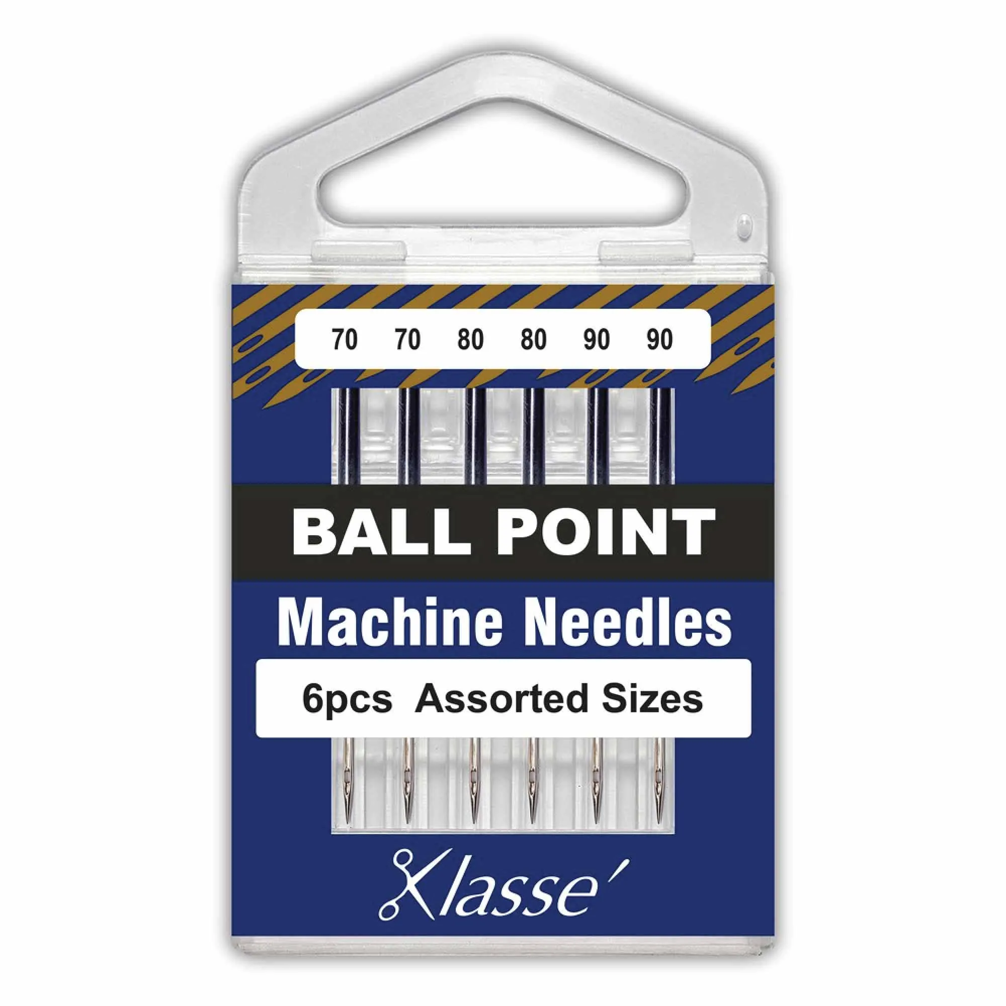 Klasse Sewing Machine Needles Assorted Sizes Universal Denim Stretch Leather