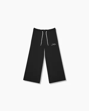 Knitted Pants - Obsidian