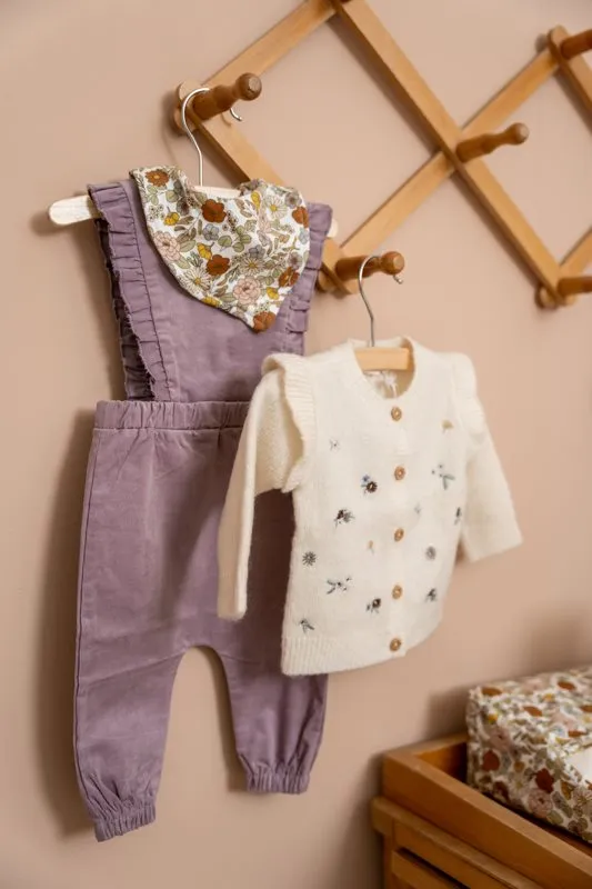 LD Dungarees Corduroy  Little Flowers - 62