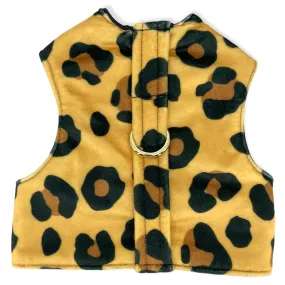 Leopard Print Luxe Velvet Jacket Harness