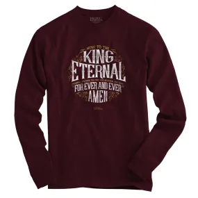 Light Source Mens Long Sleeve T-Shirt King Eternal