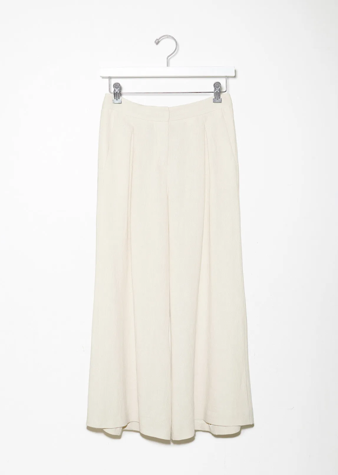 Linen Flared Trousers