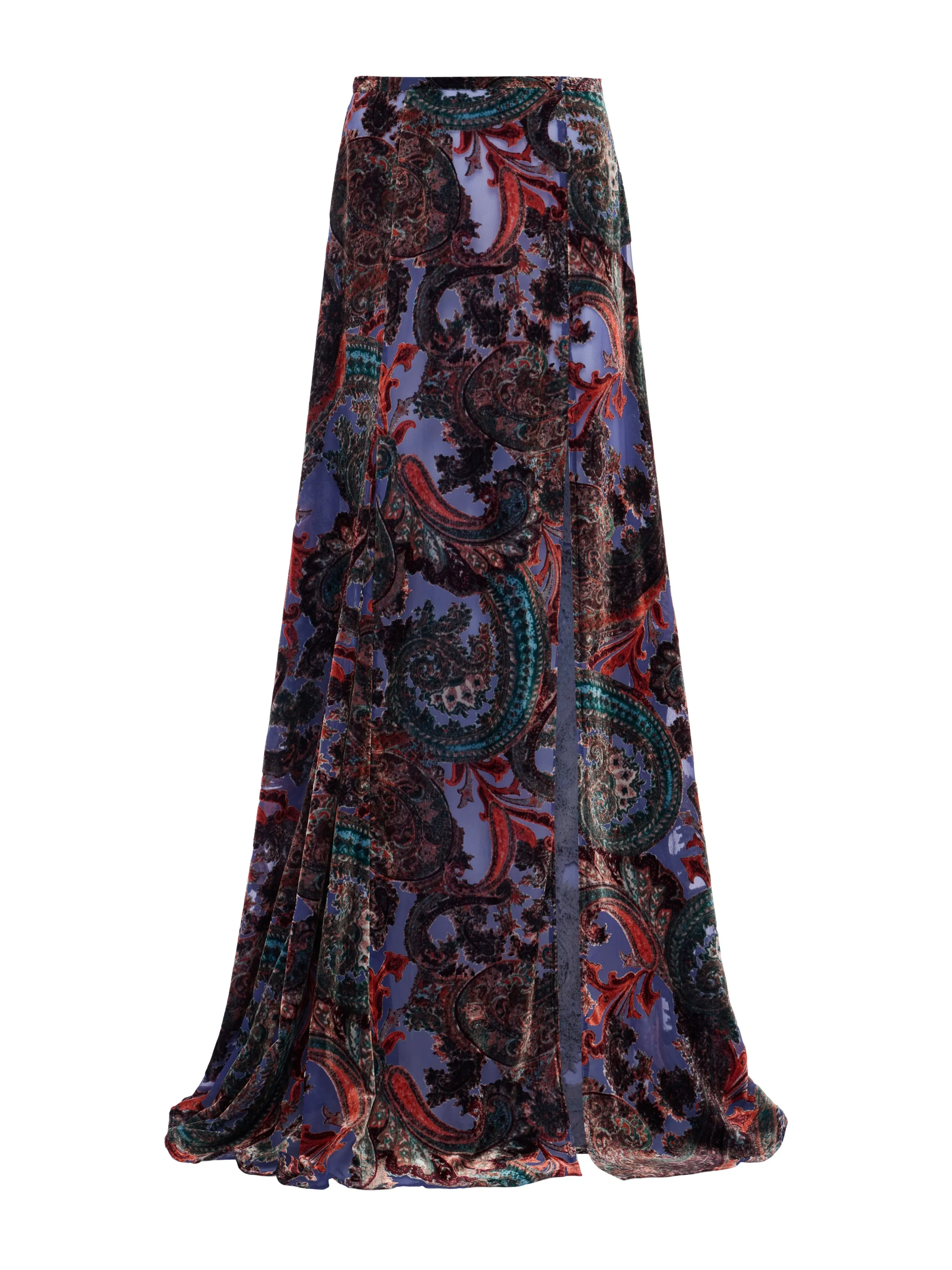 Luca Velvet Maxi Skirt