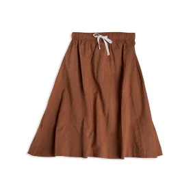 Mad About Mini Midi Skirt Terracotta