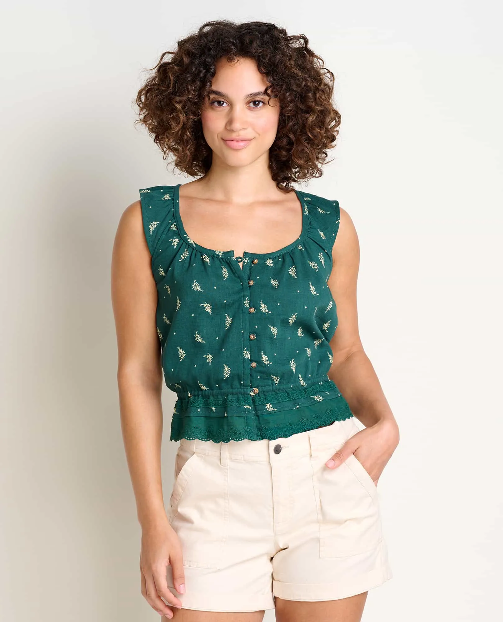 Manzana Ruffle Tank