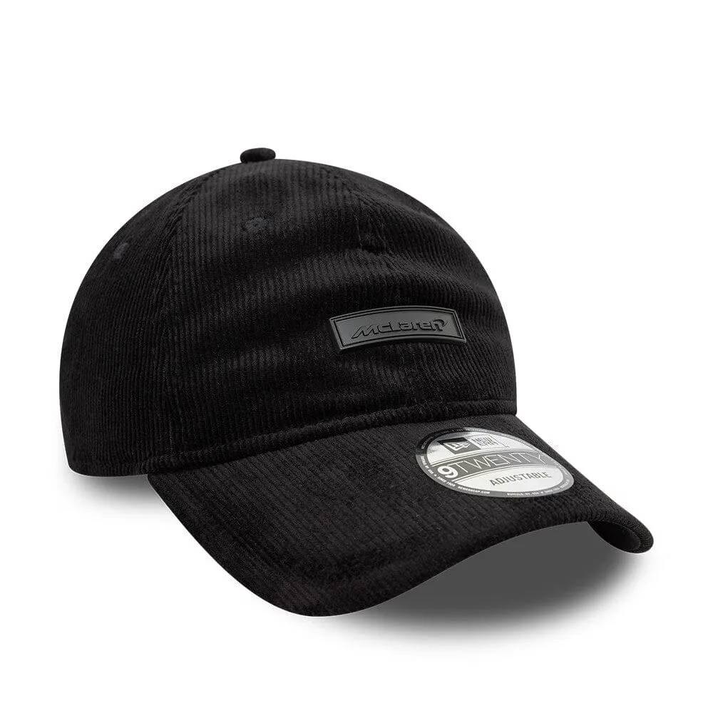 McLaren Racing New Era 9Twenty Corduroy Hat - Black