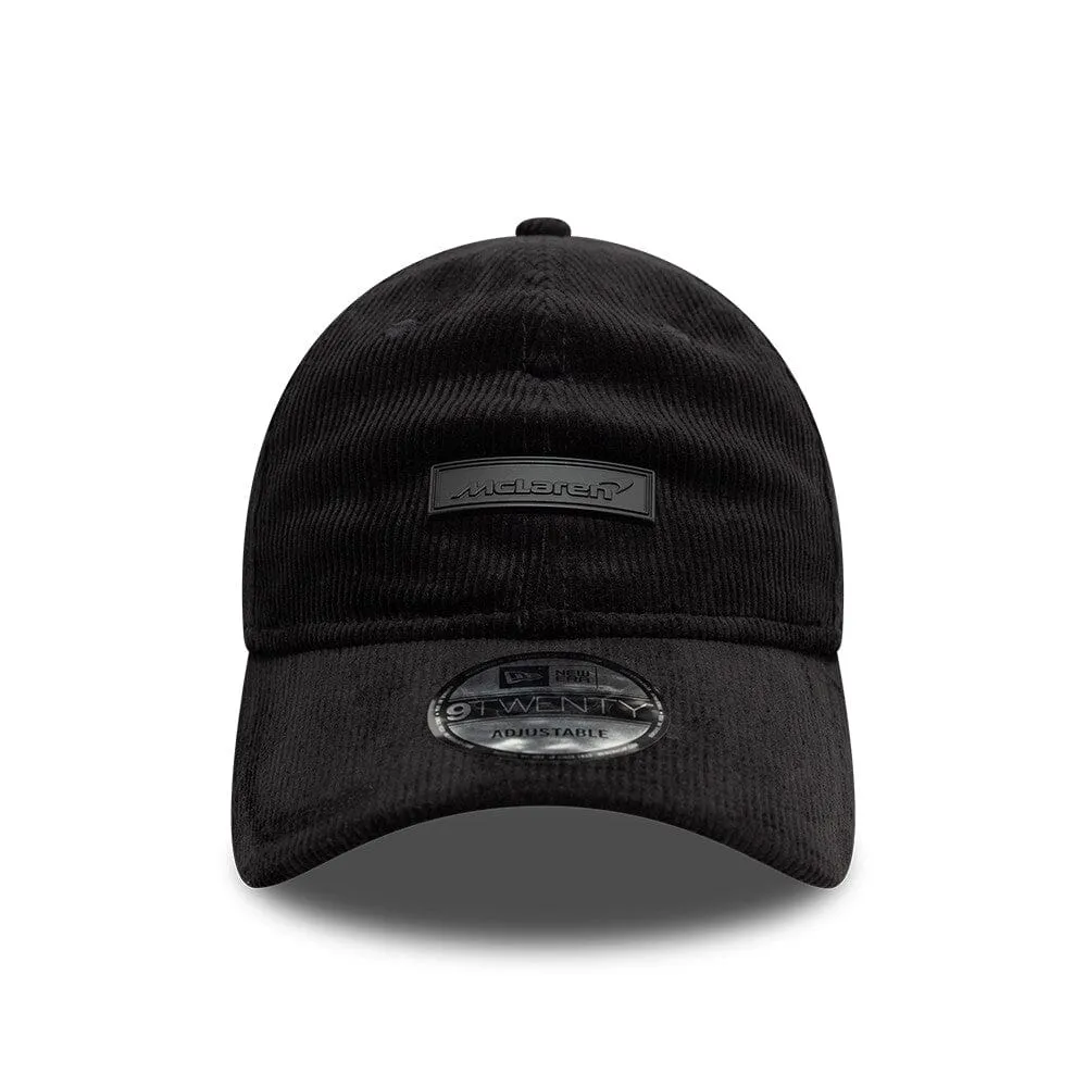 McLaren Racing New Era 9Twenty Corduroy Hat - Black