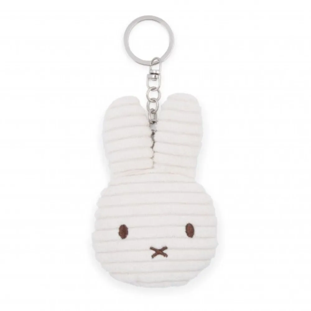 Miffy Corduroy White Keyring