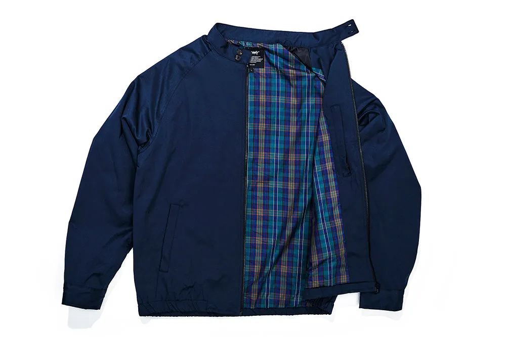 OG LOGO HARRINGTON JACKET NAVY