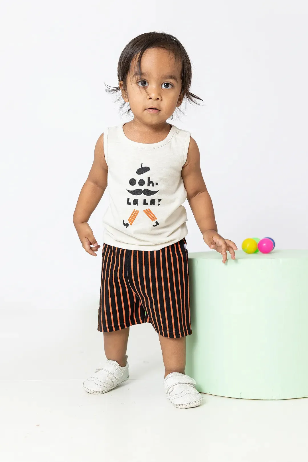 Ooh La La-Boys Vest and Shorts