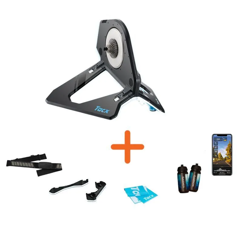 Pack promotionnel Tacx Neo 2T Smart Trainer   Accessoires 