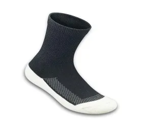 Padded Sole Sock-Black (3 Pair)