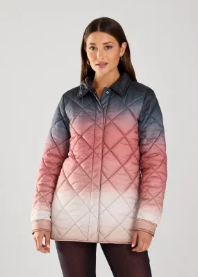 QUILTED OMBRE JACKET