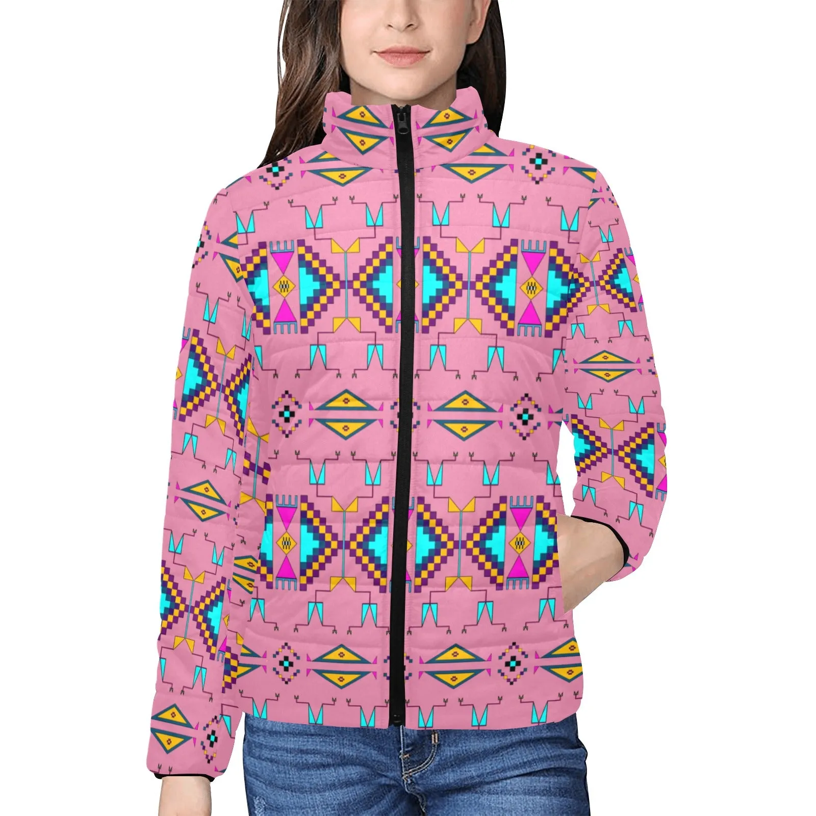 Rite of Passage Pink Women's Padded Jacket