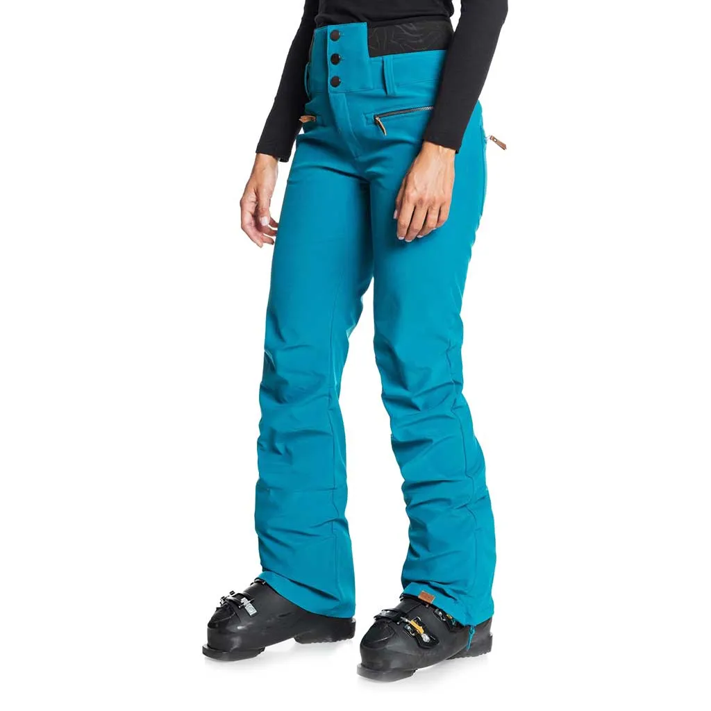 Roxy 2021 Rising High Pant - Ocean Depths