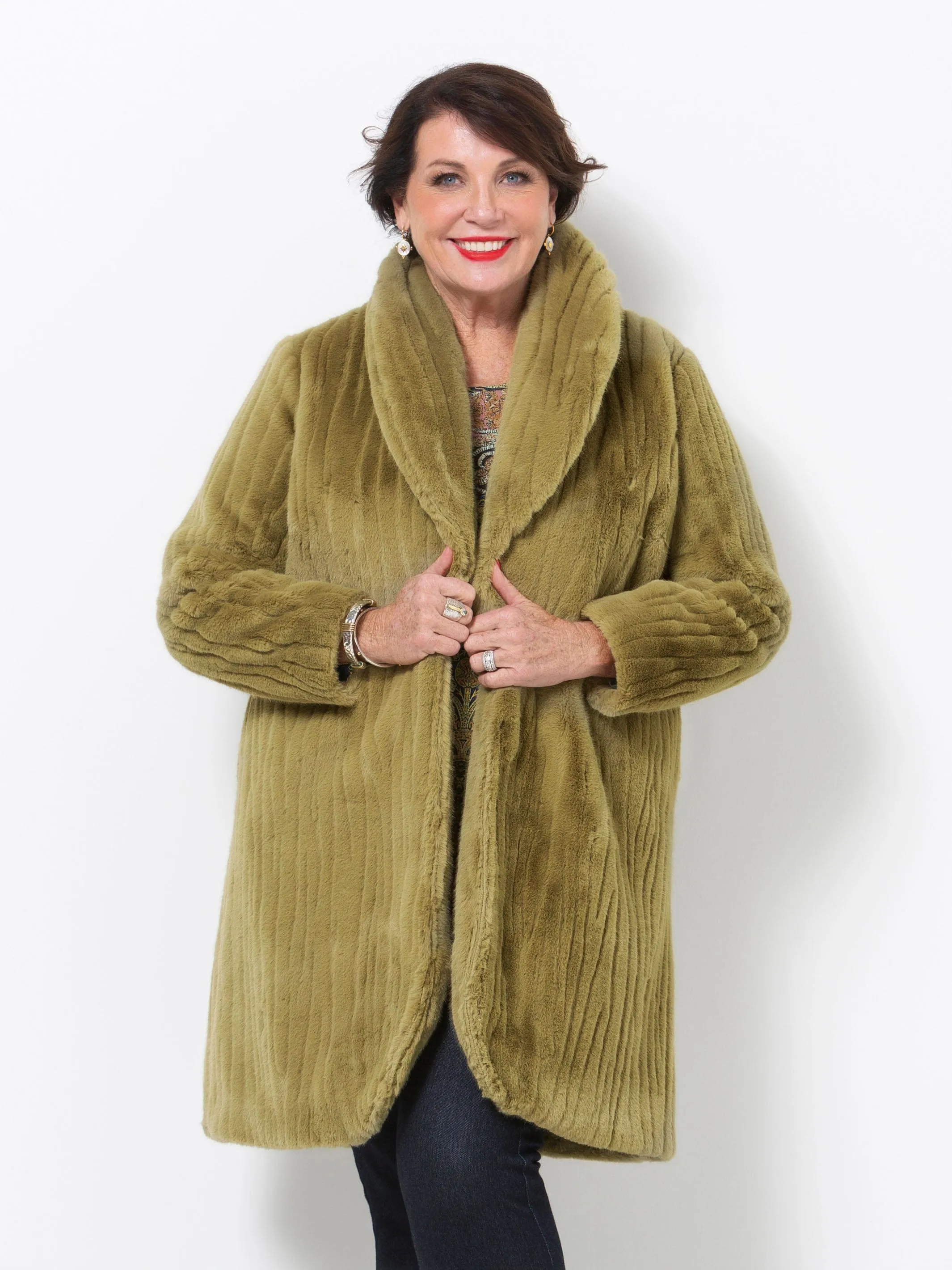 Sage Luxe Coat