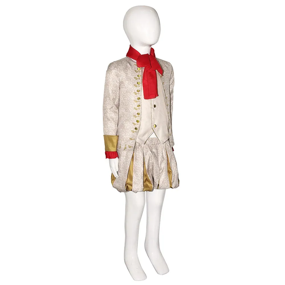 Shrek Rumpelstiltskin Kids Children Beige Outfit Party Carnival Halloween Cosplay Costume