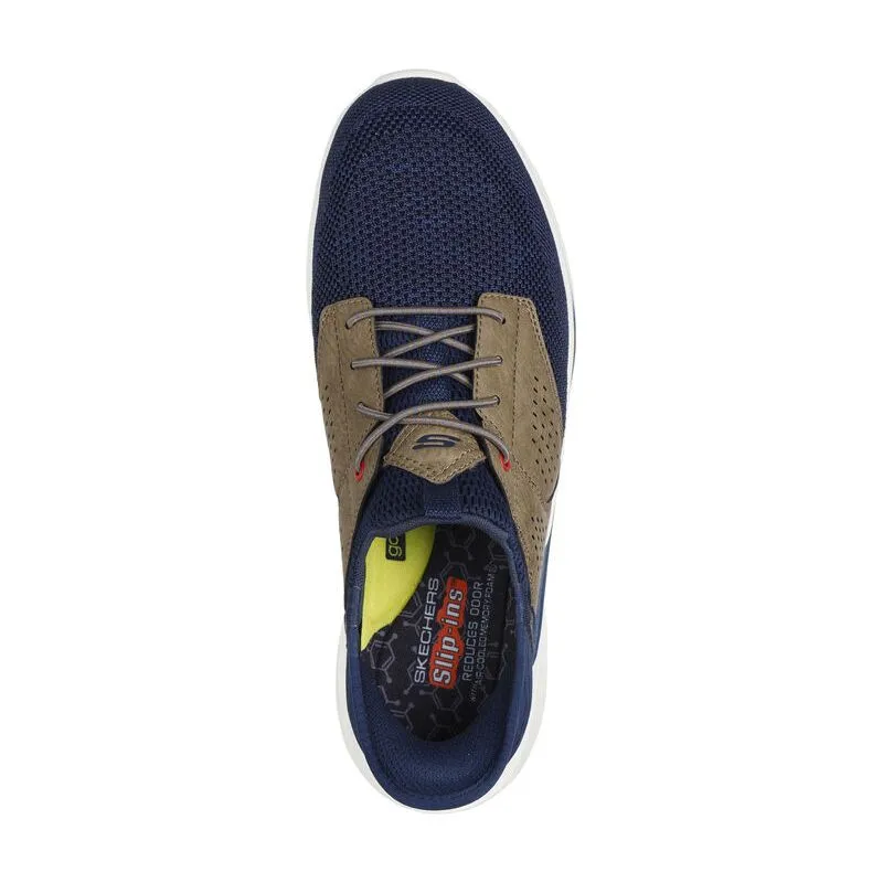 Slade-Caster - Navy/Tan