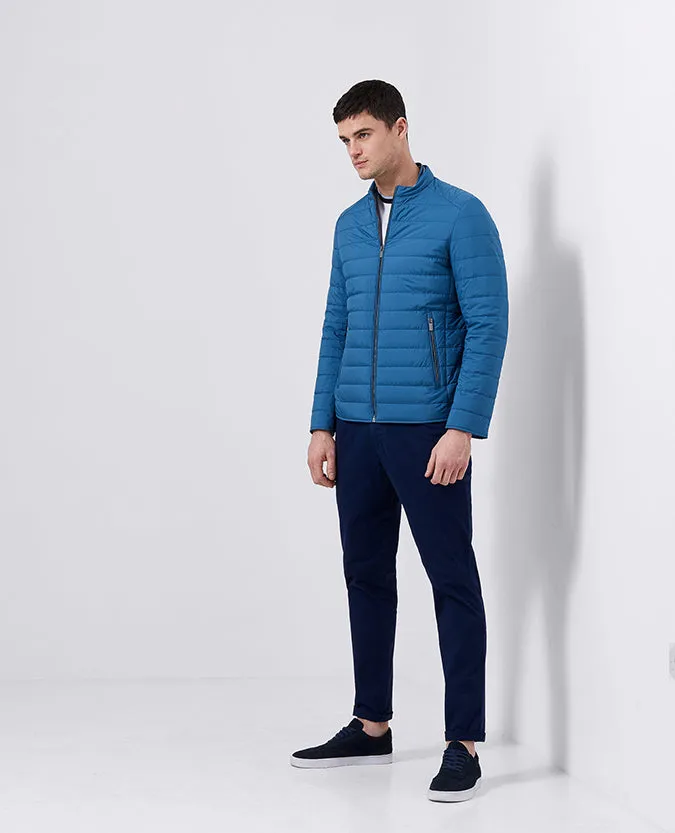 Slim Fit Lightweight Quilted Jacket