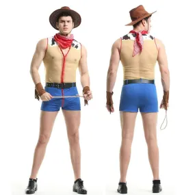 Stag Do Party Fancy Dress Costume Sheriff Woody Night Club For Men