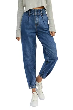 Super High Waist Balloon Jeans