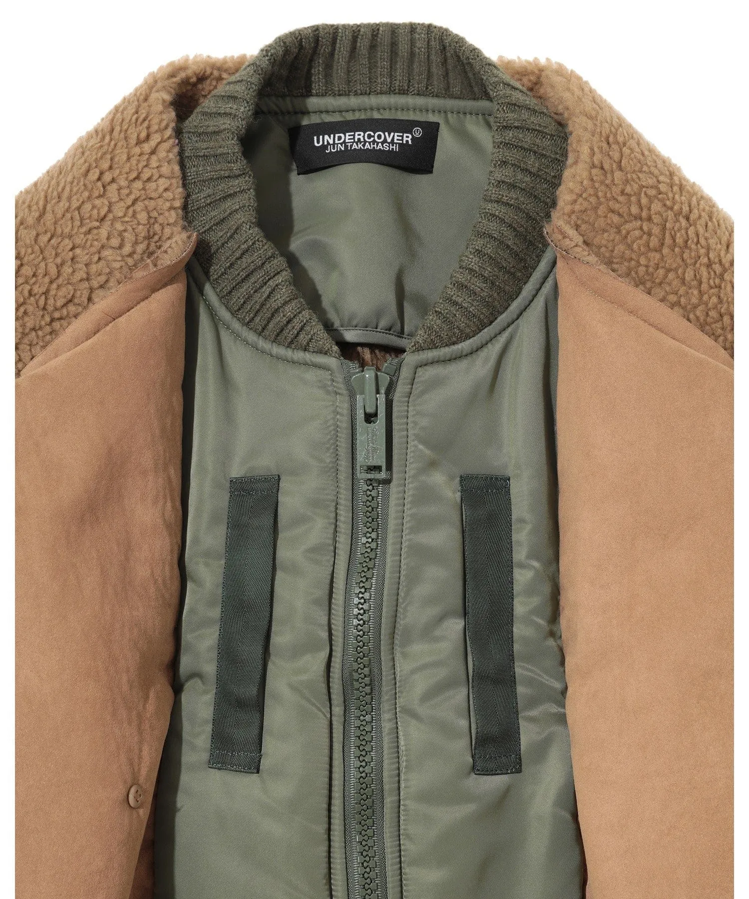 Undercover multilayer Khaki Blouson