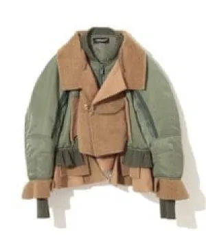 Undercover multilayer Khaki Blouson