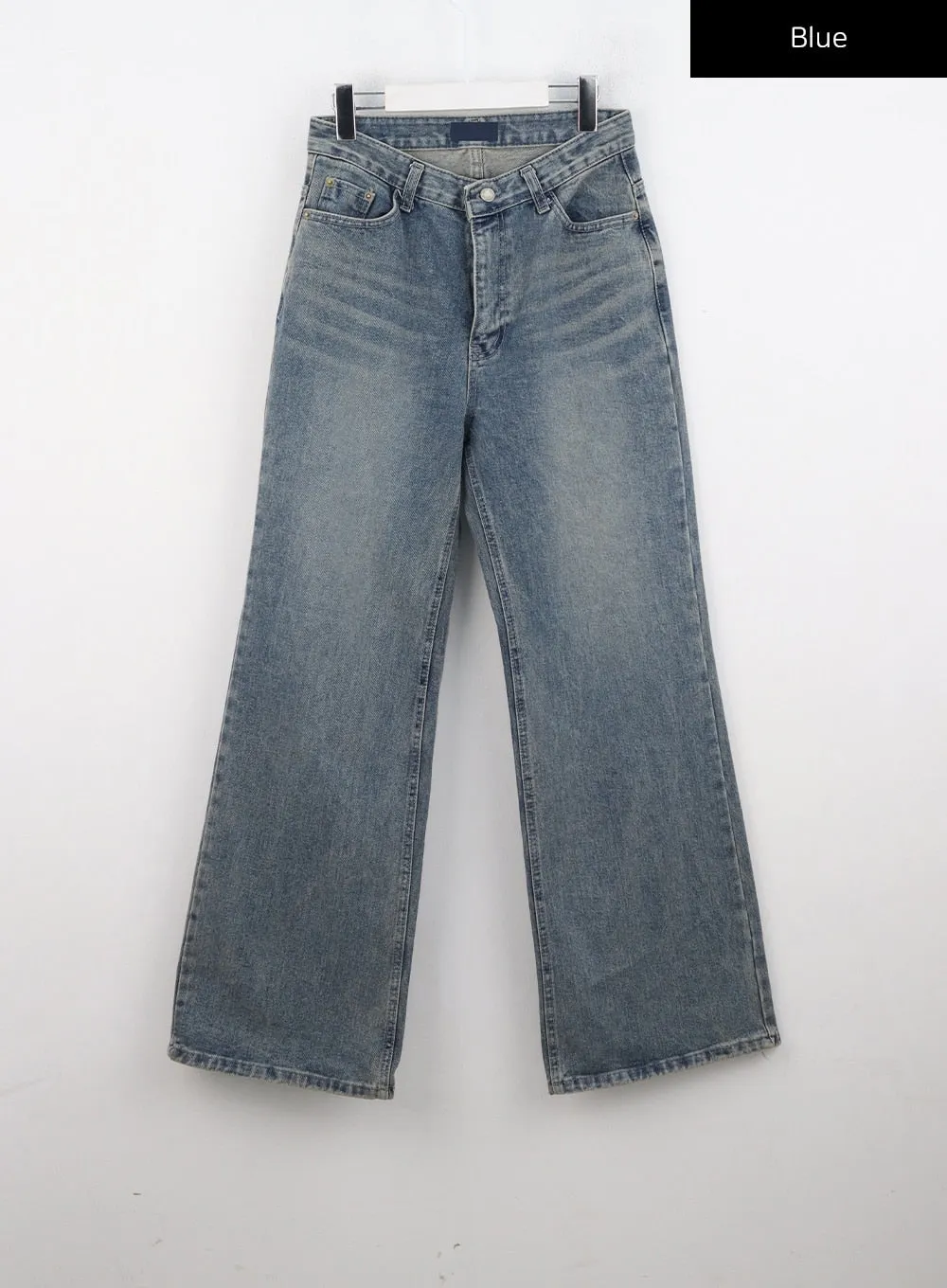 Washed Baggy Jeans CN324