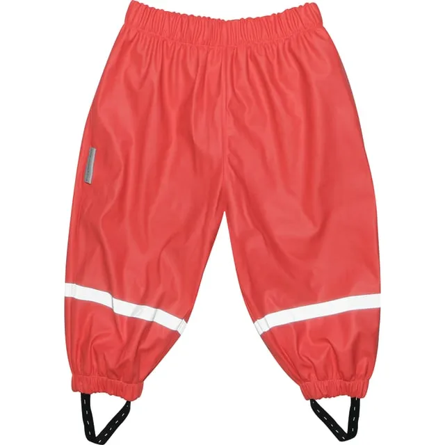 WATERPROOF PANTS RED LARGE