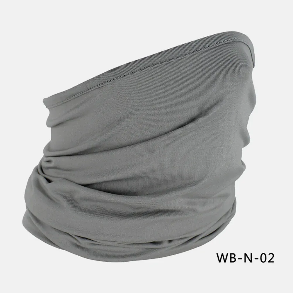 Windproof Sunscreen Dust Scarf Headgear Hat Bandana Balaclava Neck Gaiter Neck Tube UV Resistant Quick Dry Lightweight Materials Cycling Polyester For Adults