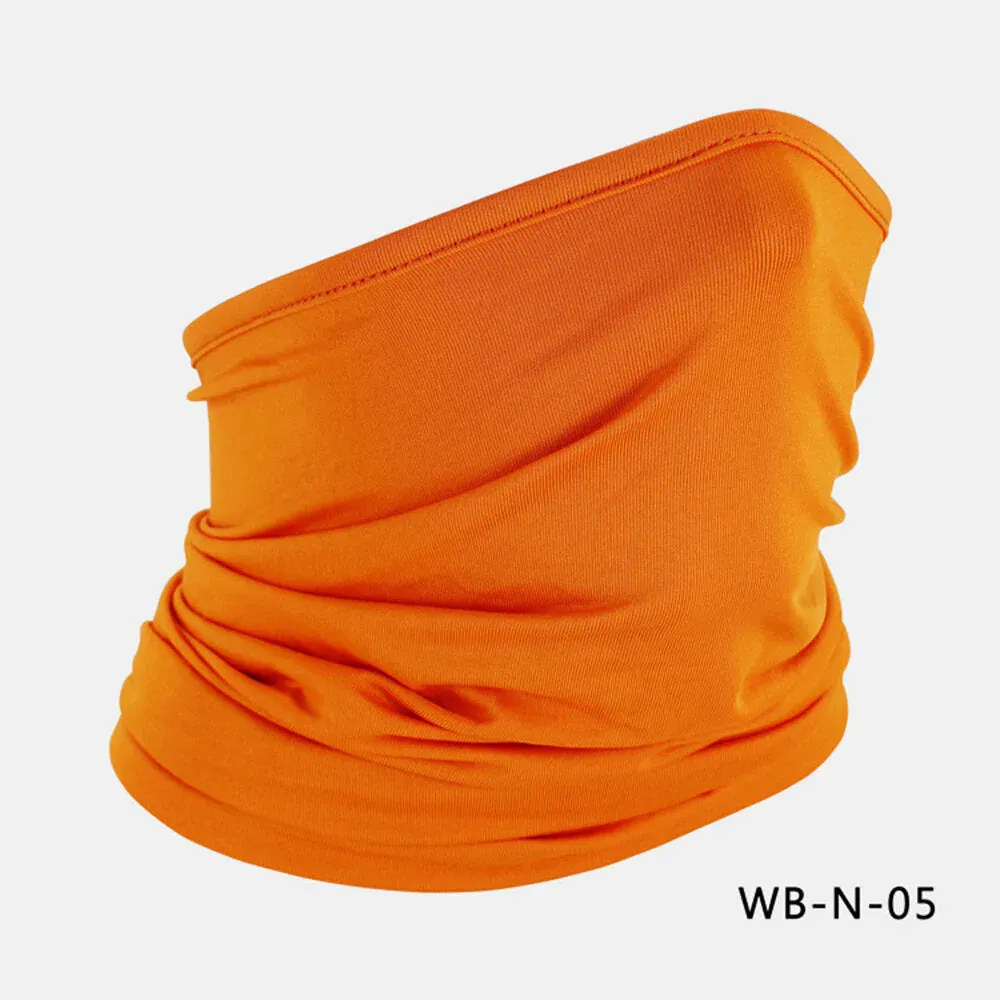 Windproof Sunscreen Dust Scarf Headgear Hat Bandana Balaclava Neck Gaiter Neck Tube UV Resistant Quick Dry Lightweight Materials Cycling Polyester For Adults