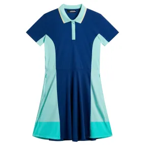 Womens Dolores TX Jersey Dress Estate Blue - SS24