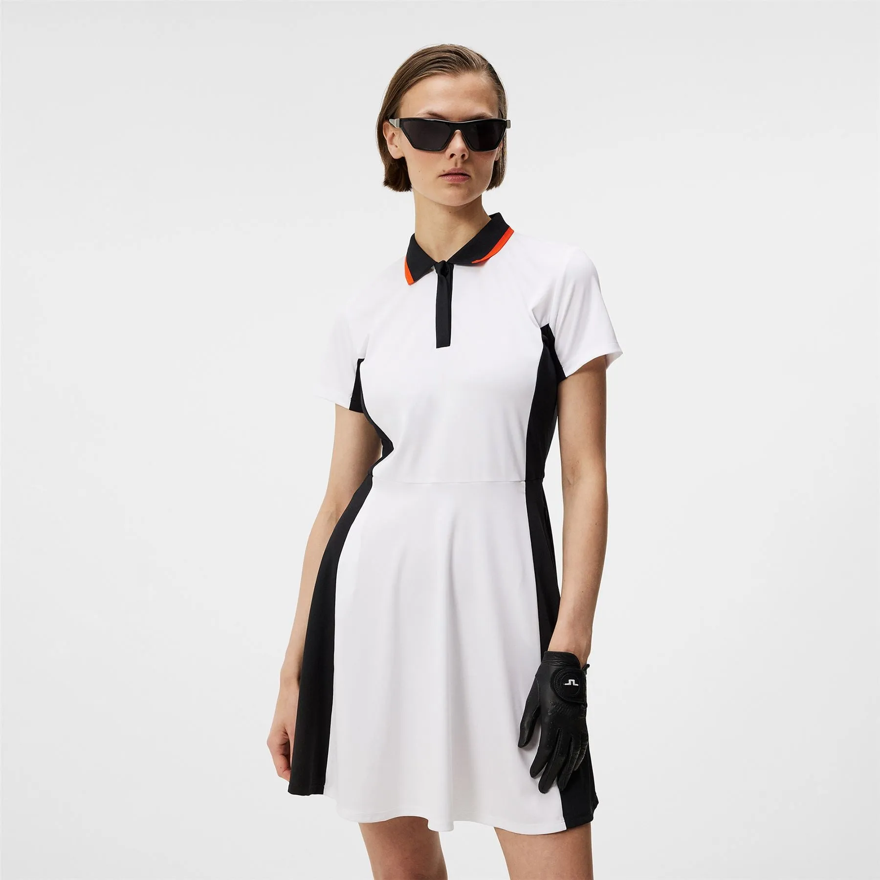 Womens Dolores TX Jersey Dress White - SS24