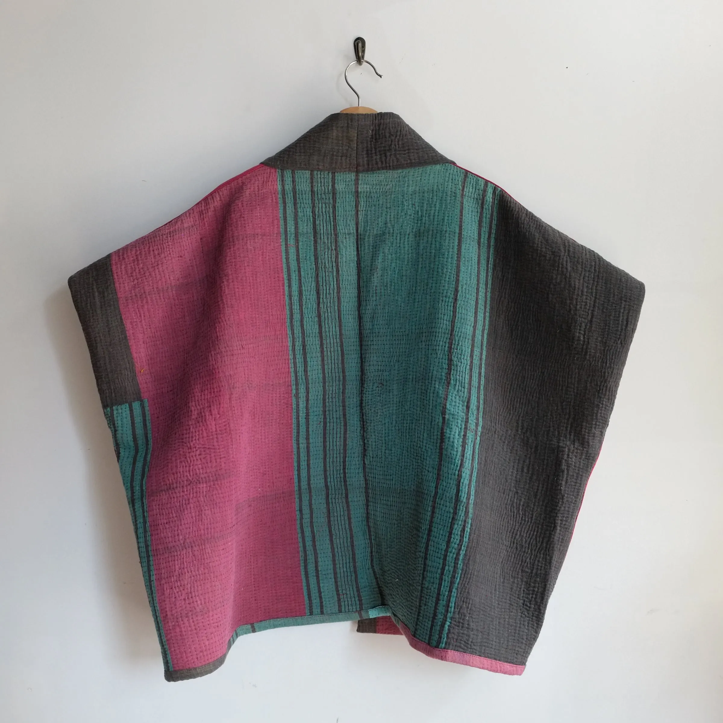 XXL Light Maroon, Green and Grey Anoushka Jacket SS055