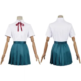 Yakuza Fiancé Raise wa Tanin ga Ii Yoshino Somei Women White Uniform Dress Cosplay Costume